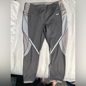 Avia Charcoal and Light Gray Activewear
